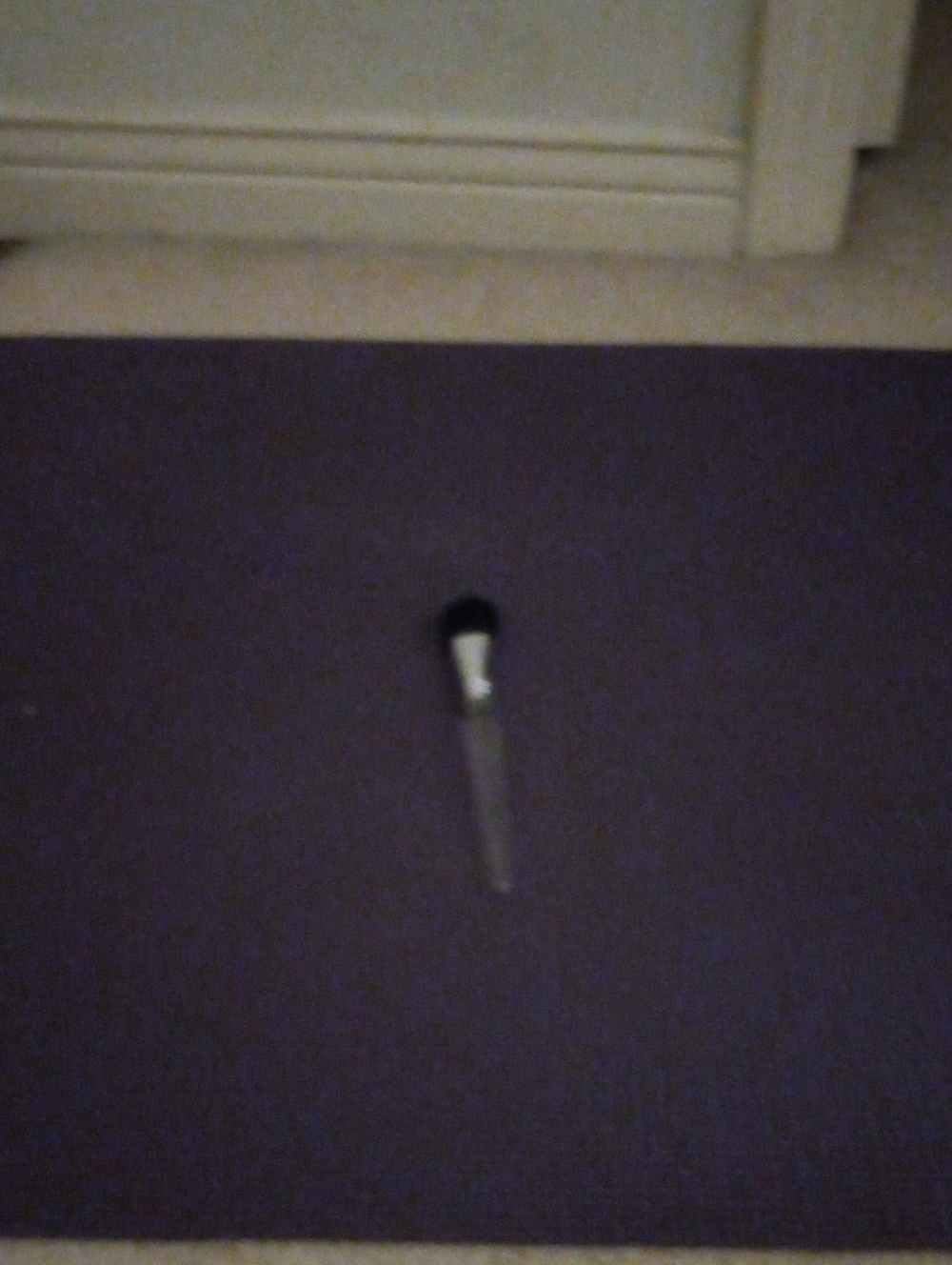 Clarins Makeup Brush with Black and Silver Handle